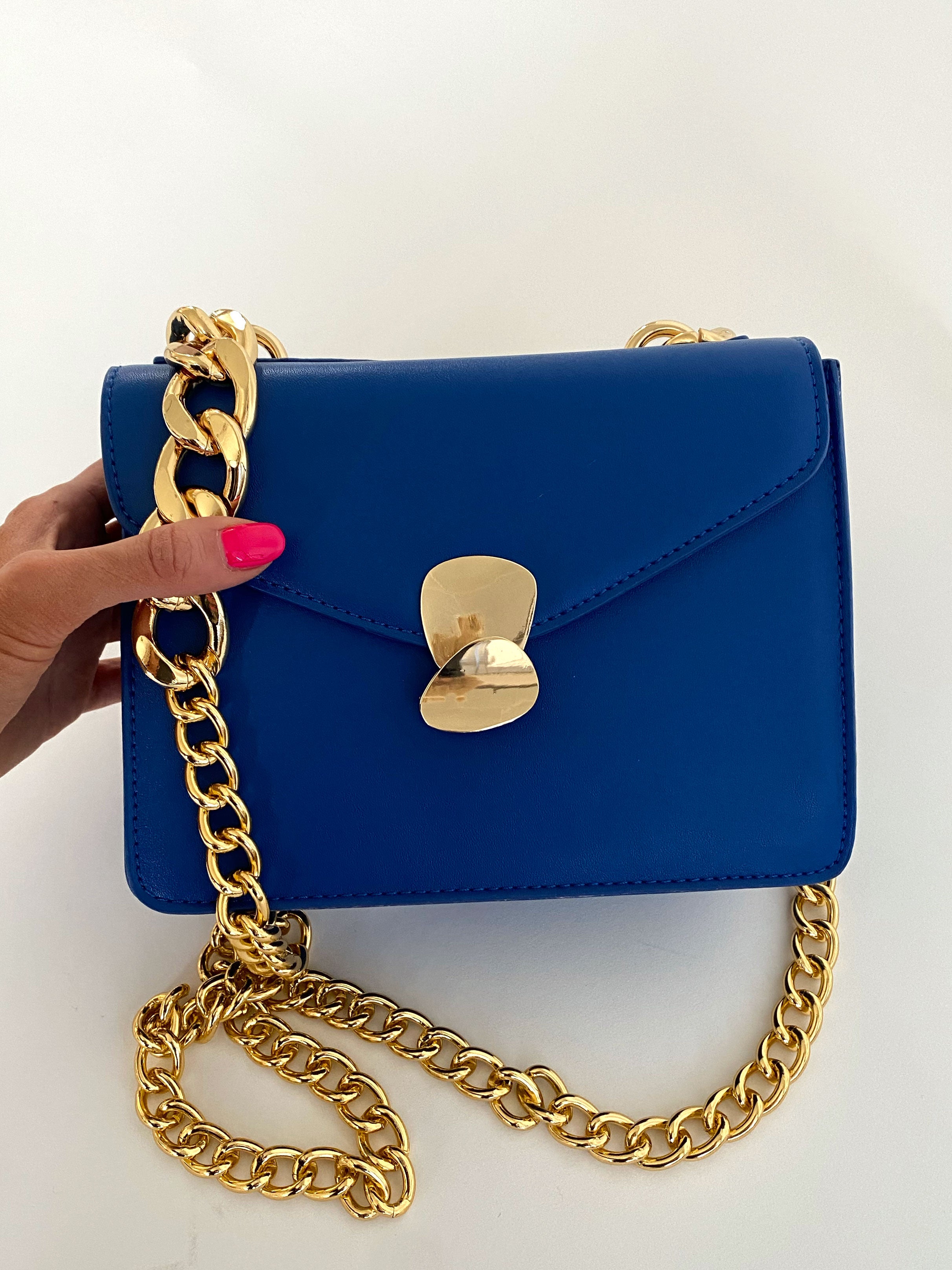 Paris - Lille taske med guldkæde